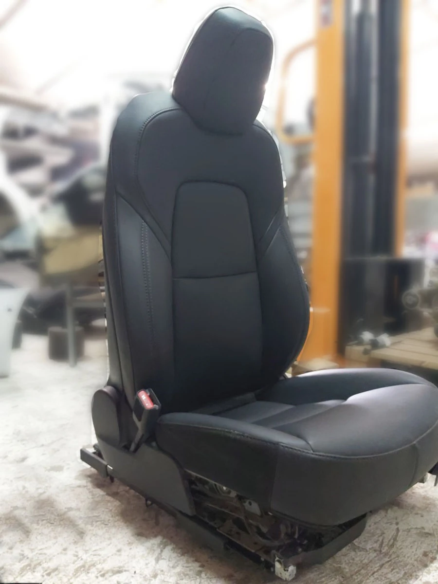 1 Сиденье водительское в сборе с повреждением PRM PUR BLK в частичном сборе Tesla model 3 7654322-01-C