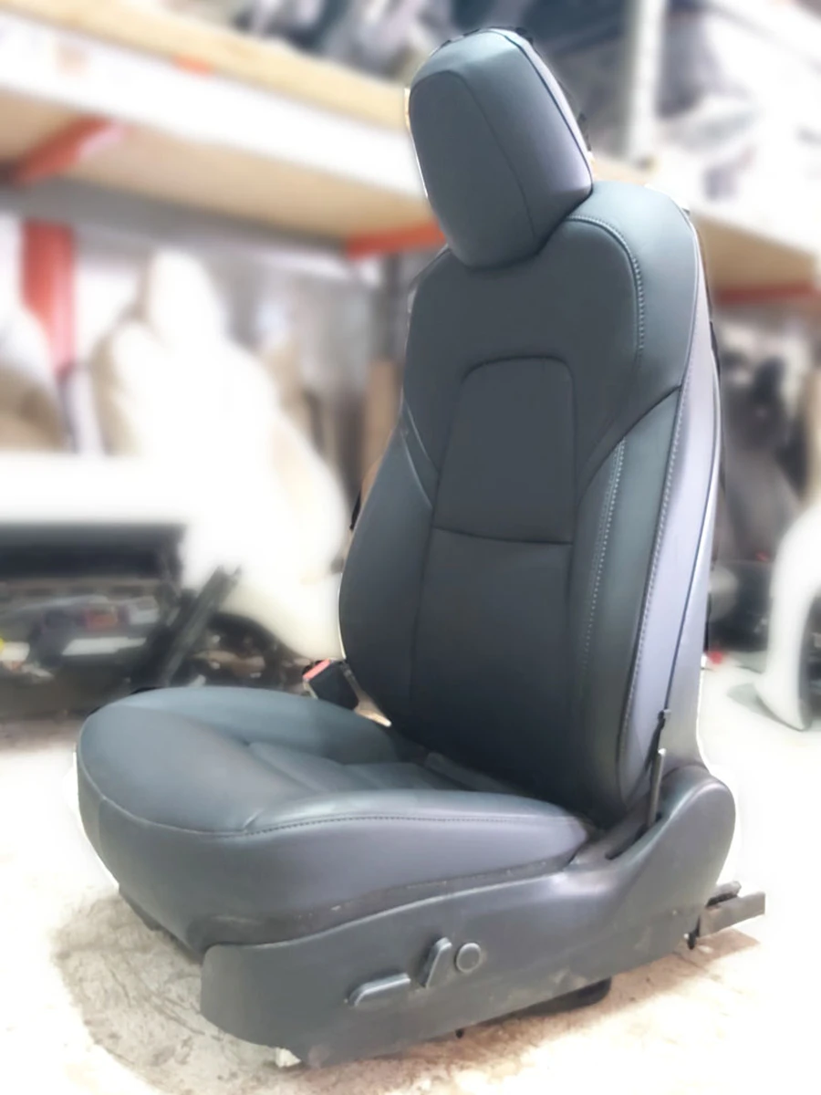 1 Сиденье водительское в сборе с повреждением PRM PUR BLK в частичном сборе Tesla model 3 7654322-01-C