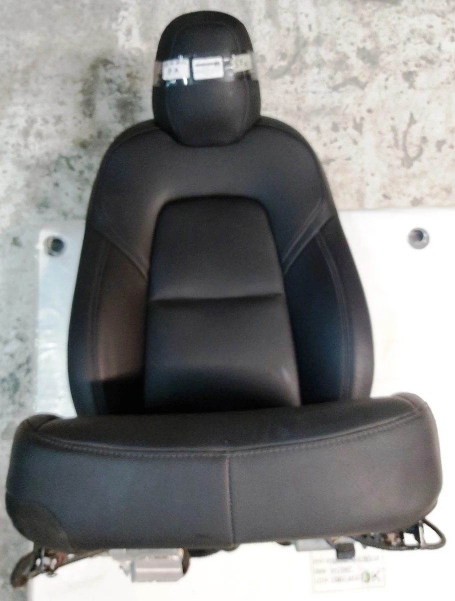 2 Сидіння пасажирське з підігрівом без переднатягувача, датчика, подушки, кнопок, блоку, санок PREM PUR BLK Tesla model 3 7654324-01-C