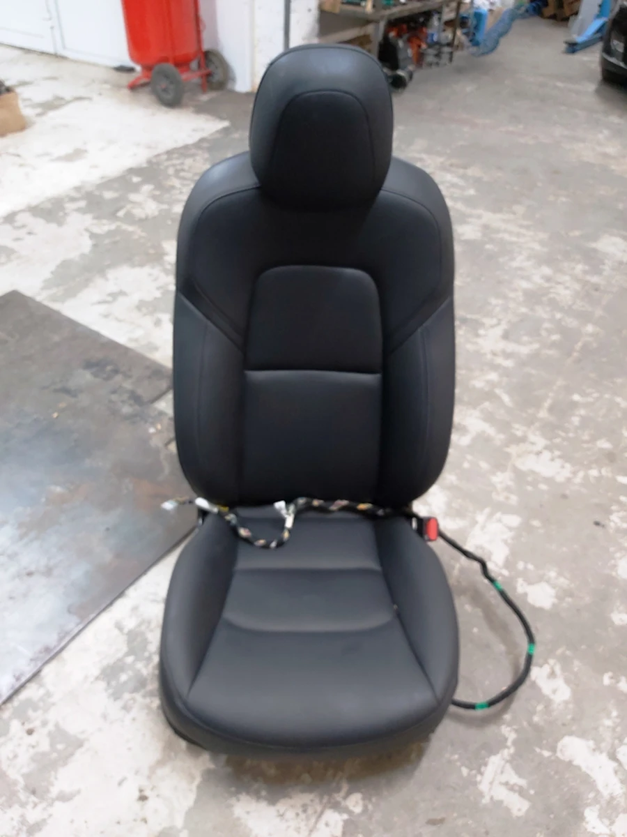 2 Сиденье пассажирское с подогревом без преднатяжителя, датчика, подушки, блоков, накладок PREM PUR BLK Tesla Model 3, Model Y 7654324-01-B