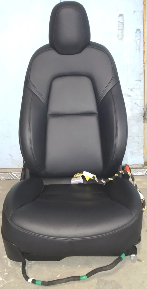 2 Сиденье пассажирское в сборе (с подогревом) PREM PUR BLK Tesla model 3 7654324-01-C