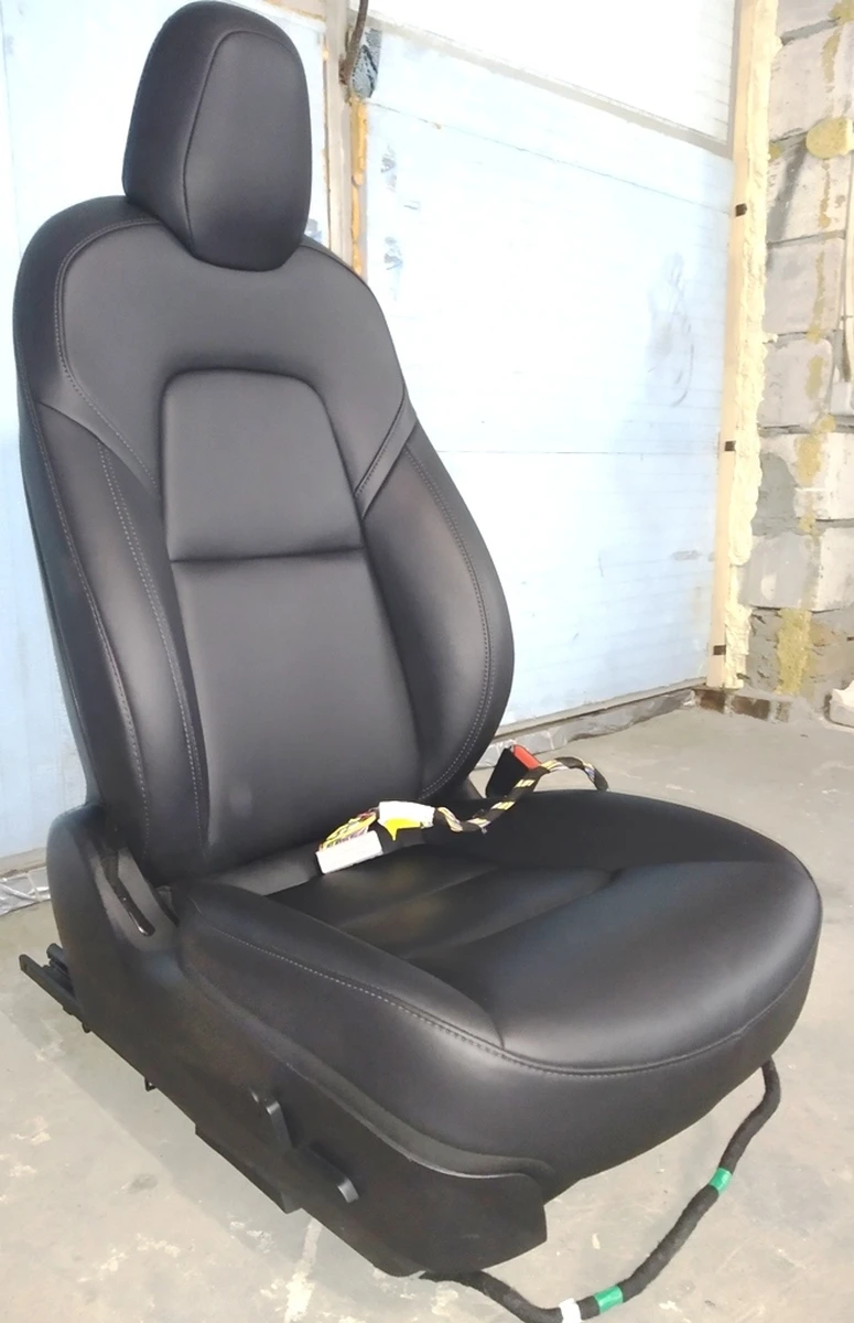 2 Сиденье пассажирское в сборе (с подогревом) PREM PUR BLK Tesla model 3 7654324-01-C