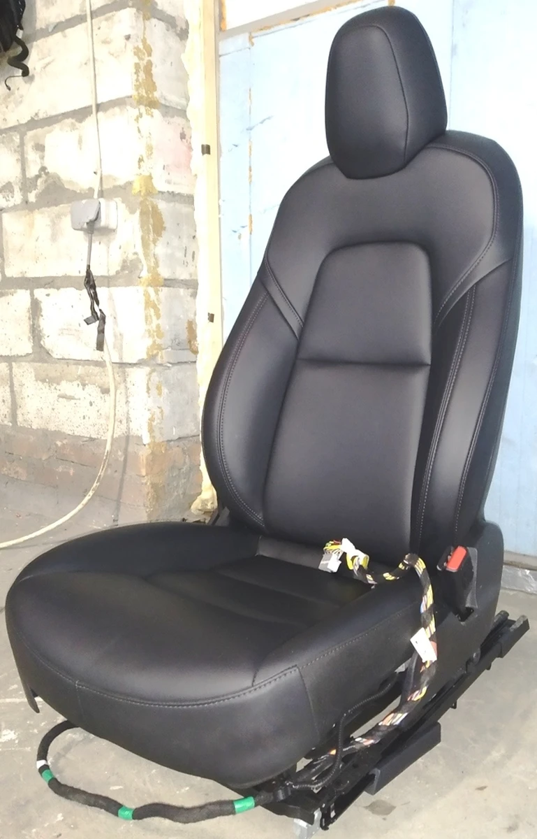 2 Сиденье пассажирское в сборе (с подогревом) PREM PUR BLK Tesla model 3 7654324-01-C