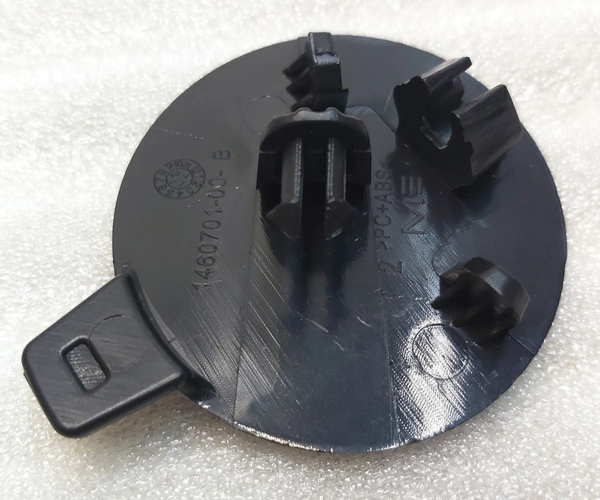 2 TOW HOOK COVER - FRONT FASCIA for painting Tesla model 3 1460701-00-B