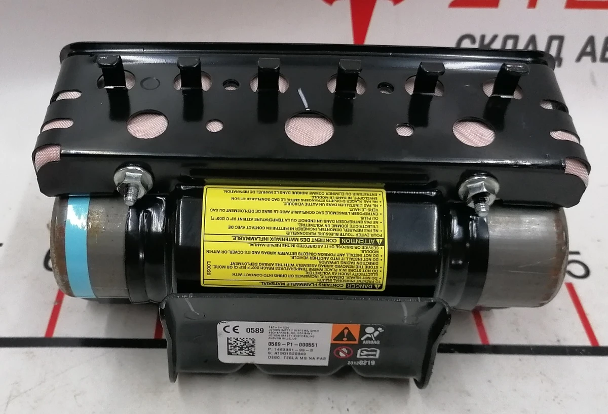 6 Подушка безпеки пасажира (торпедо) Tesla model S, REST 1463361-00-B