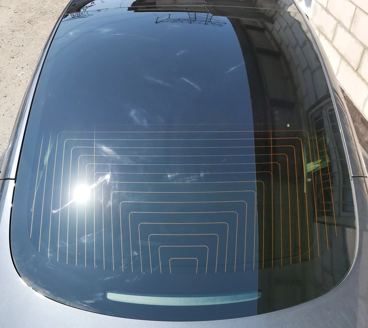 3 Скло панорами заднє з підігрівом Tesla model 3 1472925-00-A