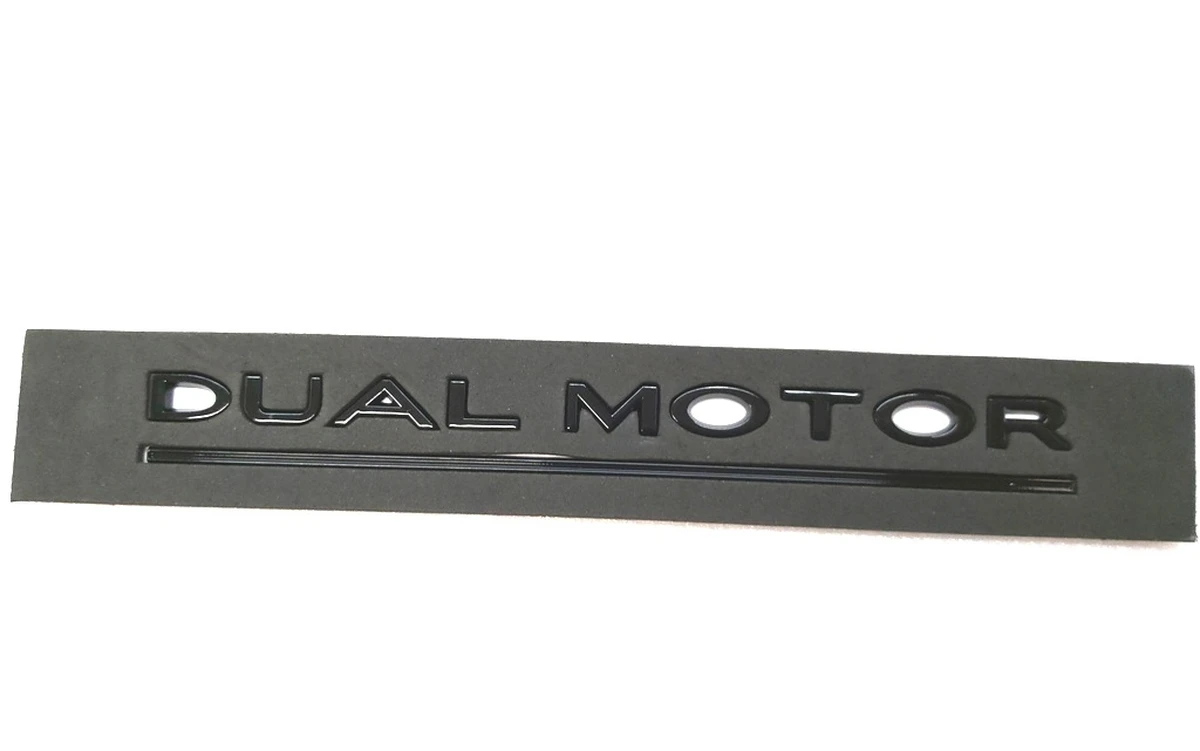 5 M3 DUAL MOTOR PERFORMANCE BADGE, EF glossy black Tesla all models 1484849-00-A