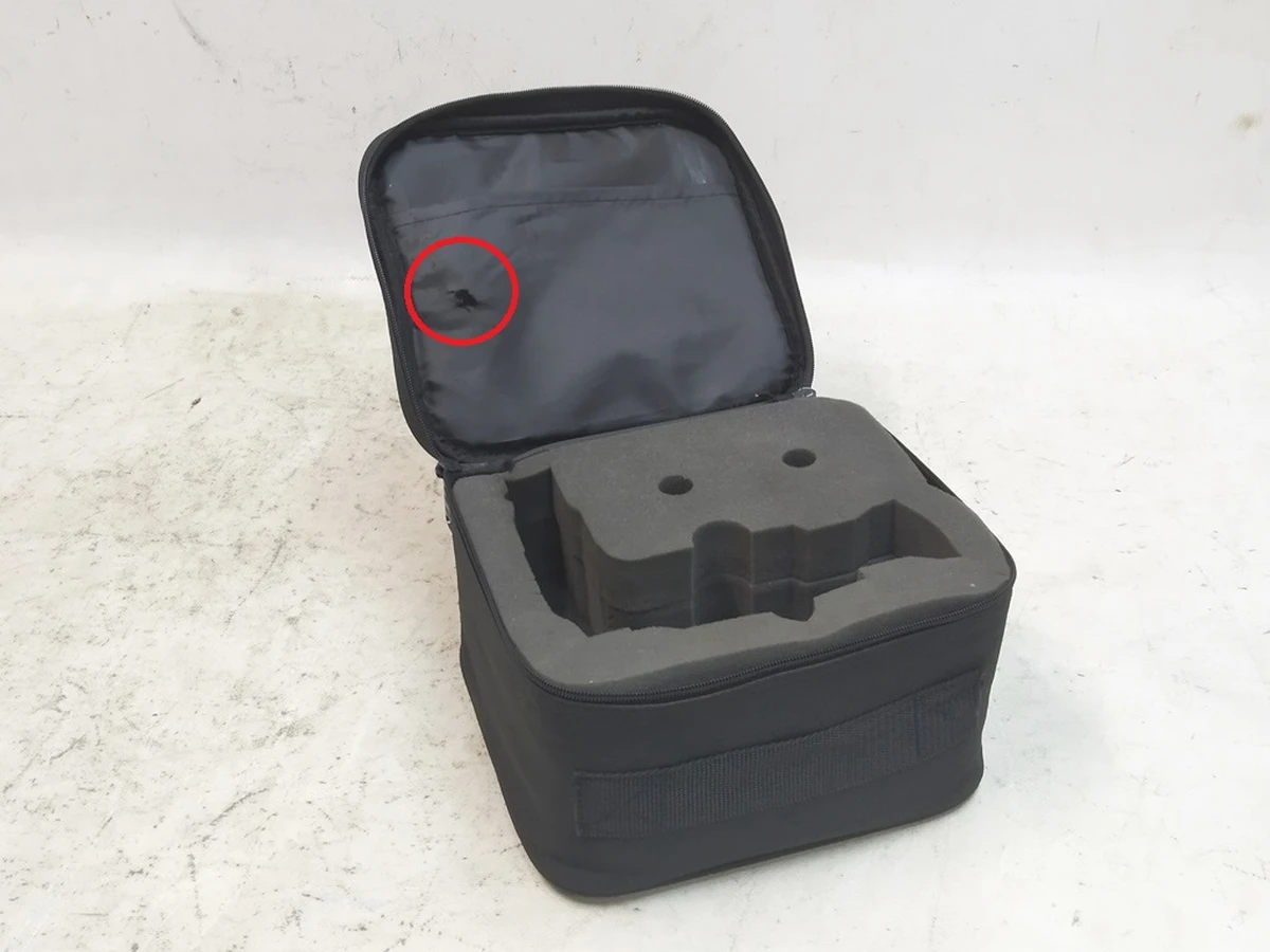 12 Trailer hitch adapter storage bag (damaged) Tesla Model X 1482424-00-A
