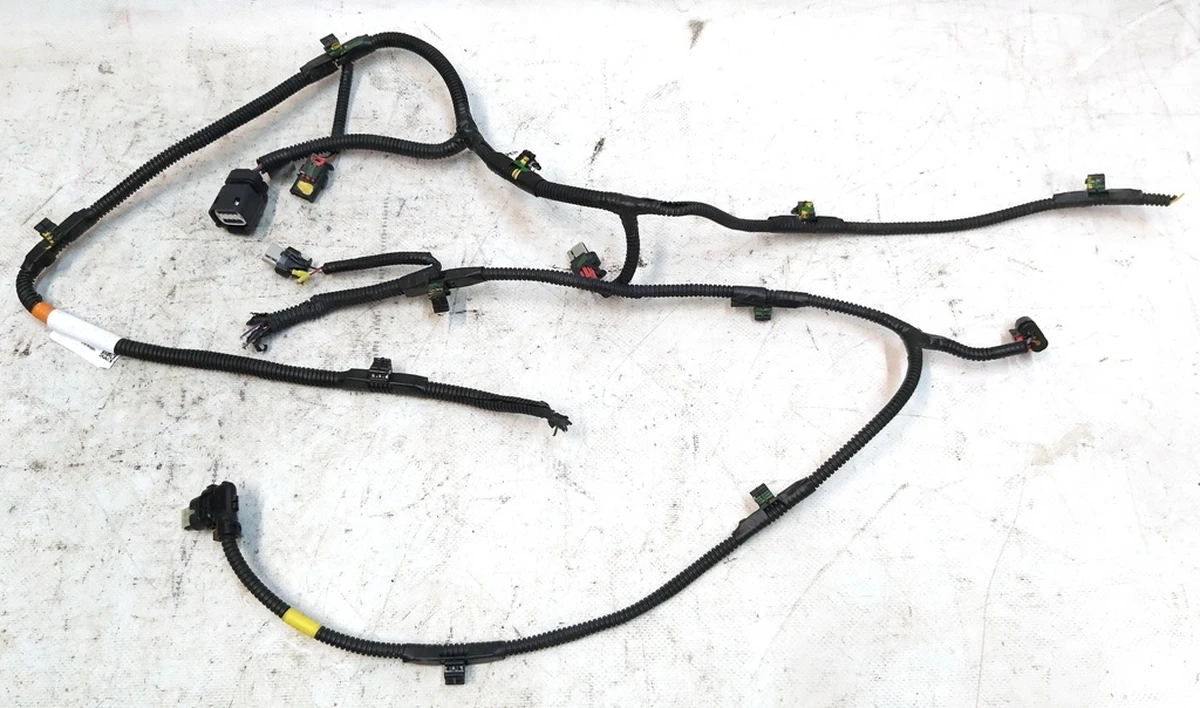 2 Электропроводка бампера заднего (6 парктроников) в разбор Tesla model Y 1489046-00-C