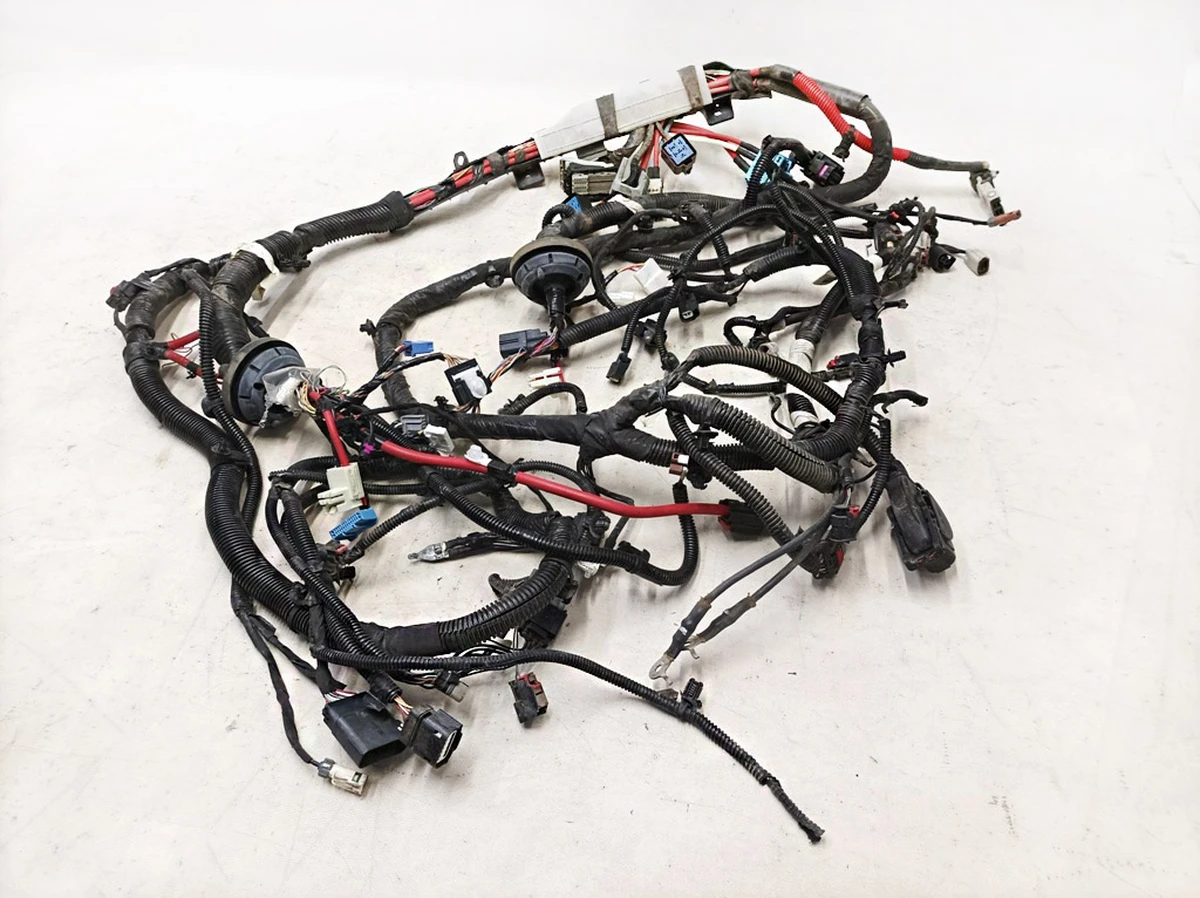 ASY,HARN,FRONT,MY,LHD,NA,ACOIL,HTPMP AWD with ground bar incomplete Tesla model Y 1489058-10-E