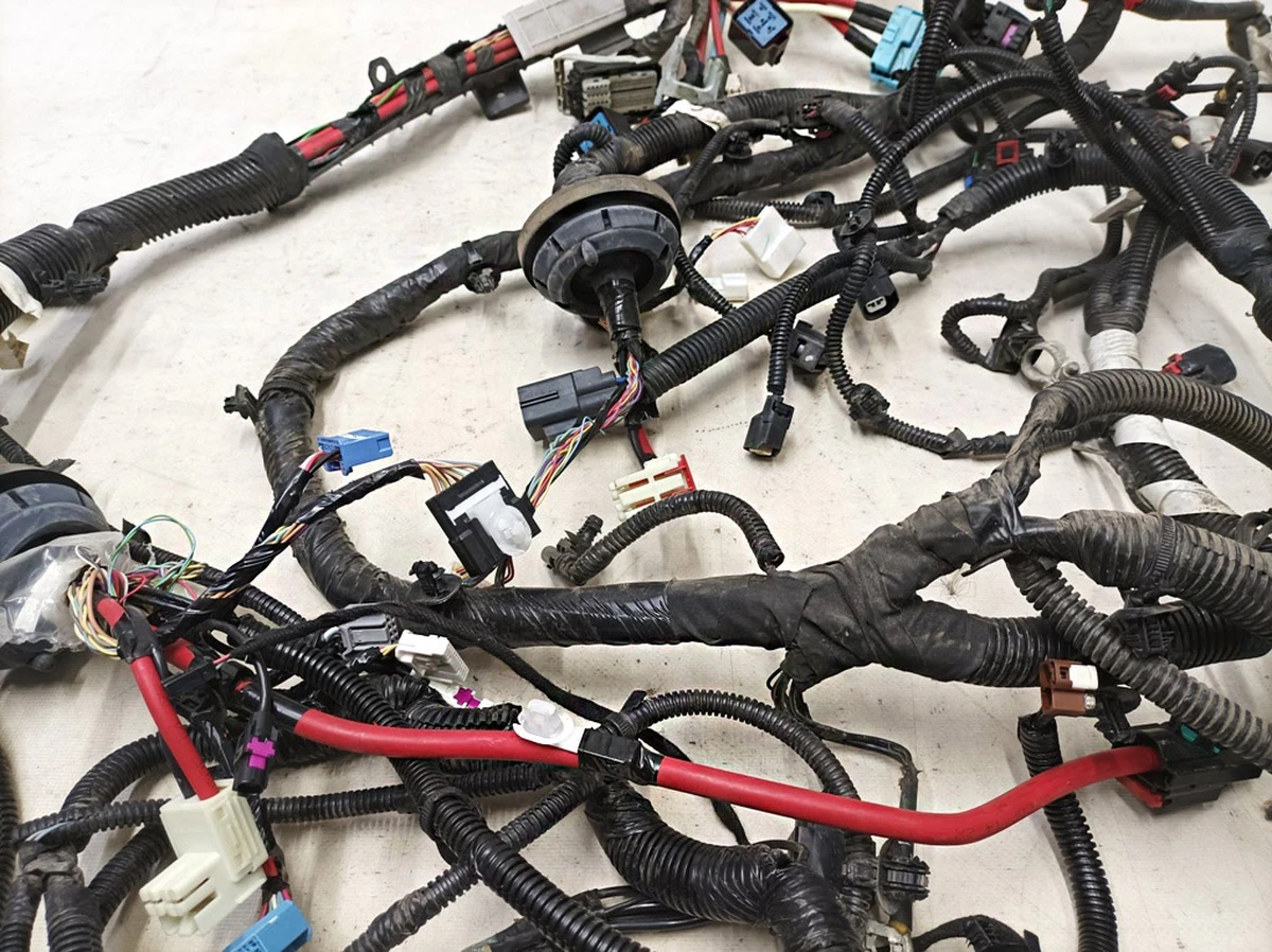 ASY,HARN,FRONT,MY,LHD,NA,ACOIL,HTPMP AWD with ground bar incomplete Tesla model Y 1489058-10-E