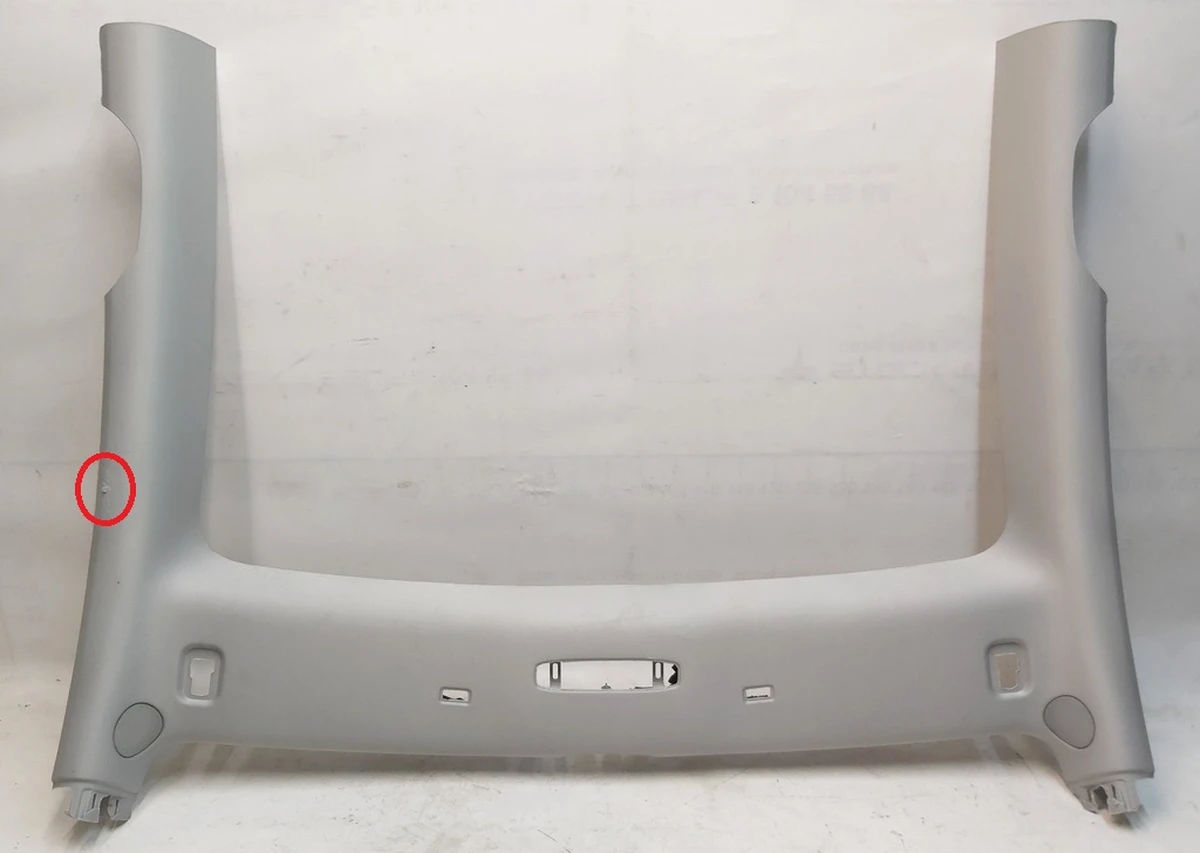 1 FRONT HEADLINER ASSEMBLY Tesla model Y 1593718-40-B