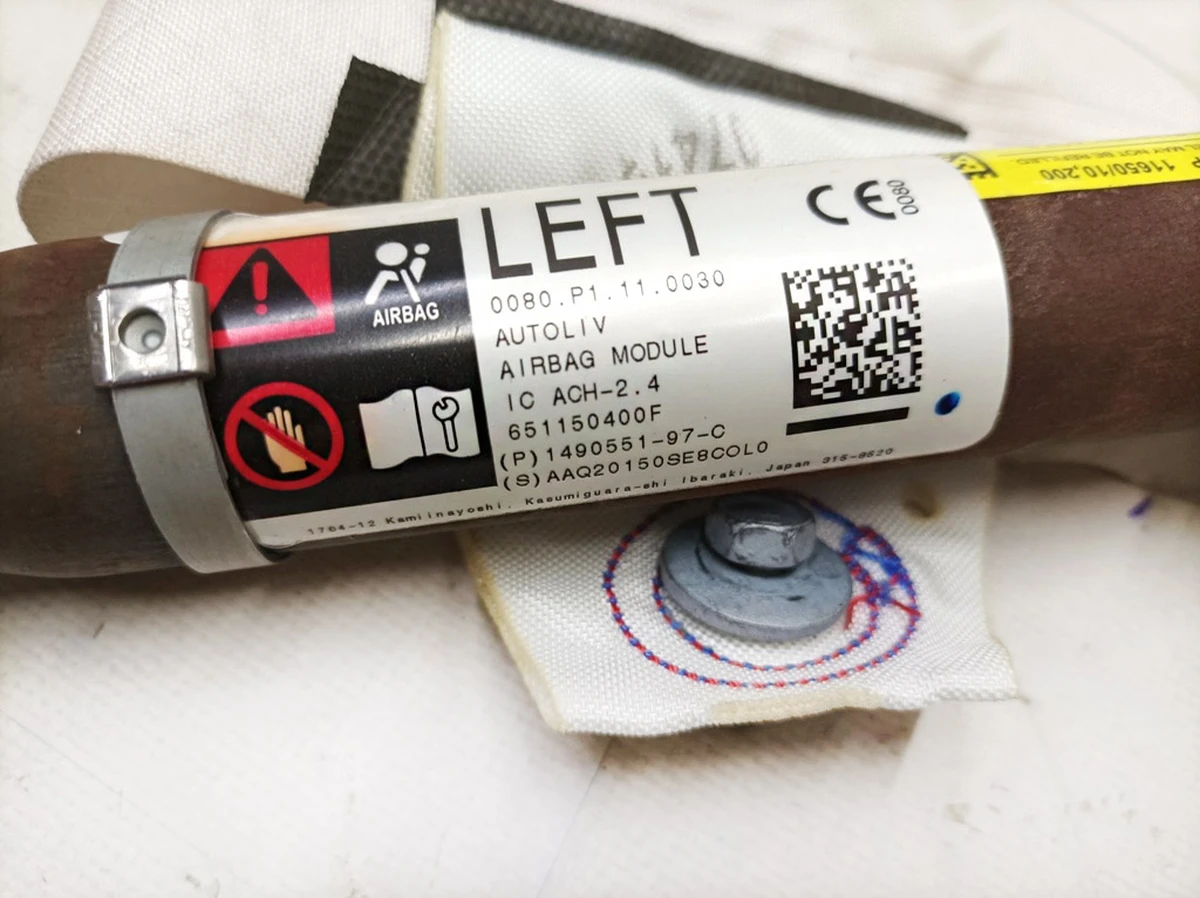 1 Подушка безпеки бокова ліва (шторка) (під відновлення) Tesla model Y 1490551-97-C