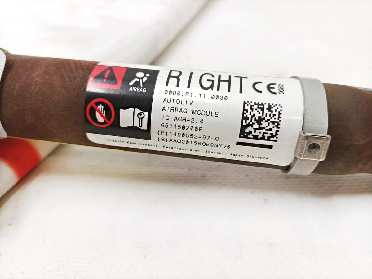 2 Подушка безопасности боковая правая (шторка) (под восстановление) Tesla model Y 1490552-97-C