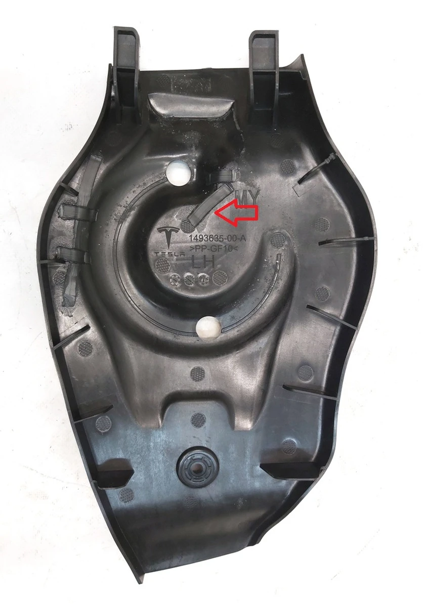 6 MODEL Y, REAR SUSPENSION AERO COVER, LH restored Tesla Model 3, Model 3 Jan 2024, Model Y 1493635-00-A 1111302-00-B