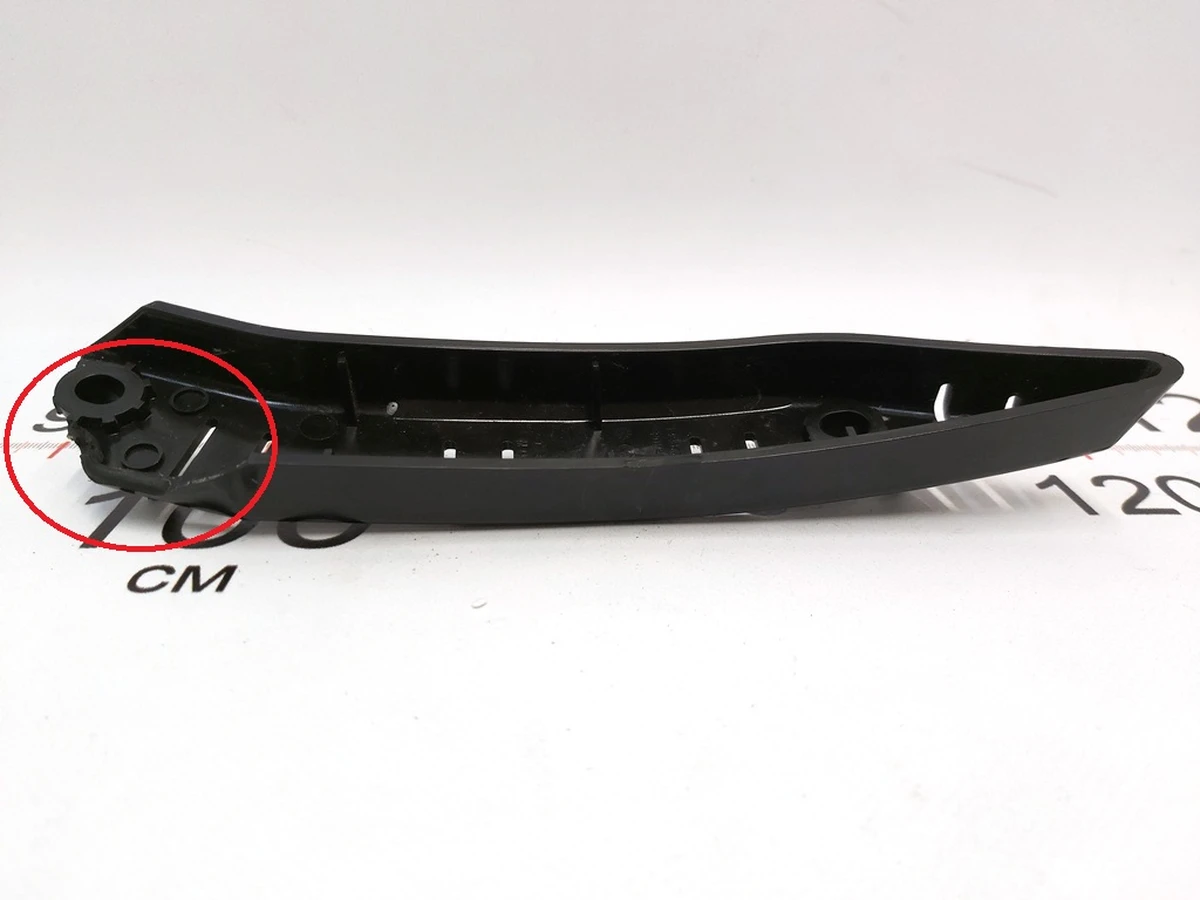 3 Bracket - Fascia side to fender - Left hand with damage for Tesla Model Y 1493770-00-B