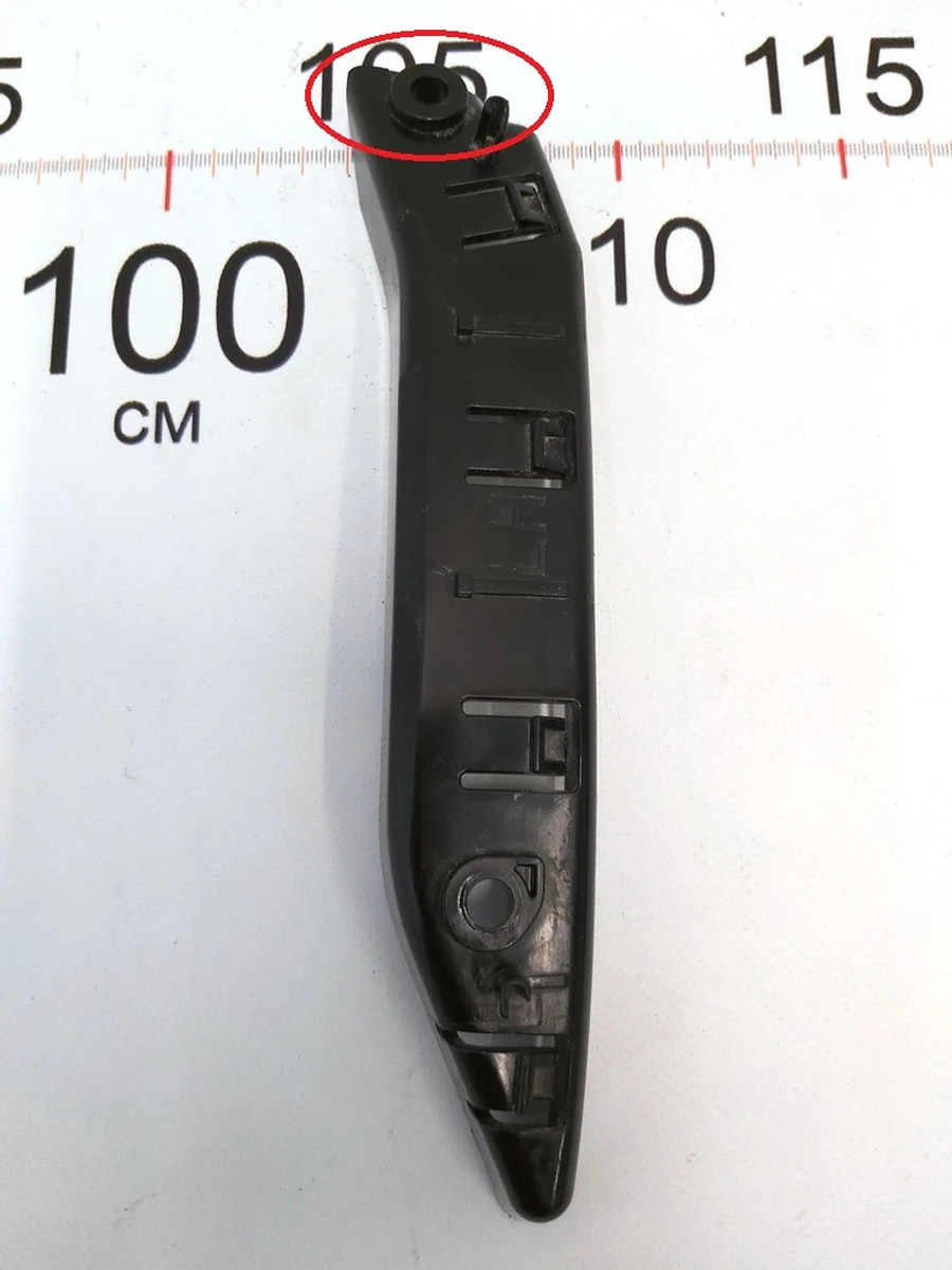 3 Bracket - Fascia side to fender - Left hand with damage for Tesla Model Y 1493770-00-B