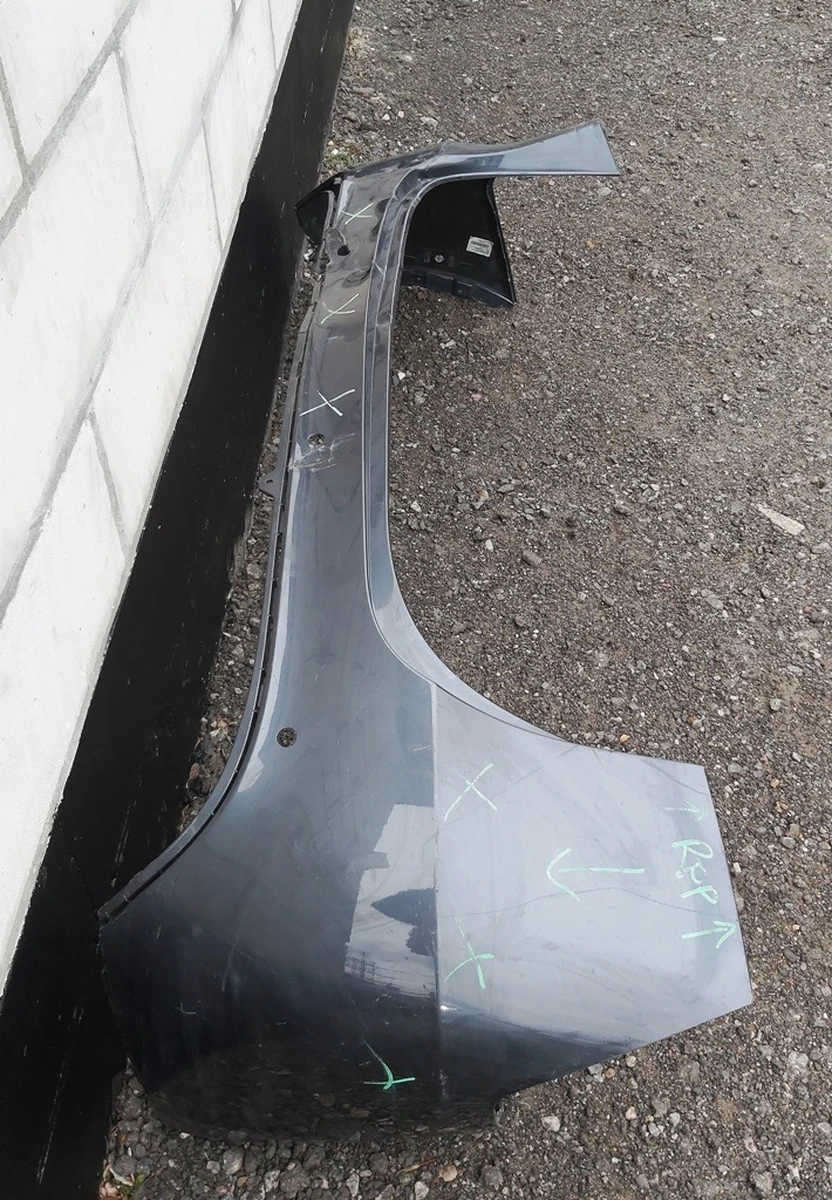 1 Бампер задній MIDNIGHT SILVER METALLIC- PMNG Tesla model Y 1540124-01-A 1493735-S4-A