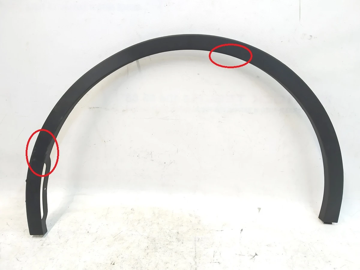 8 Накладка арки крила переднього лівого пластик (пошкоджена) Tesla model Y 1494185-00-C