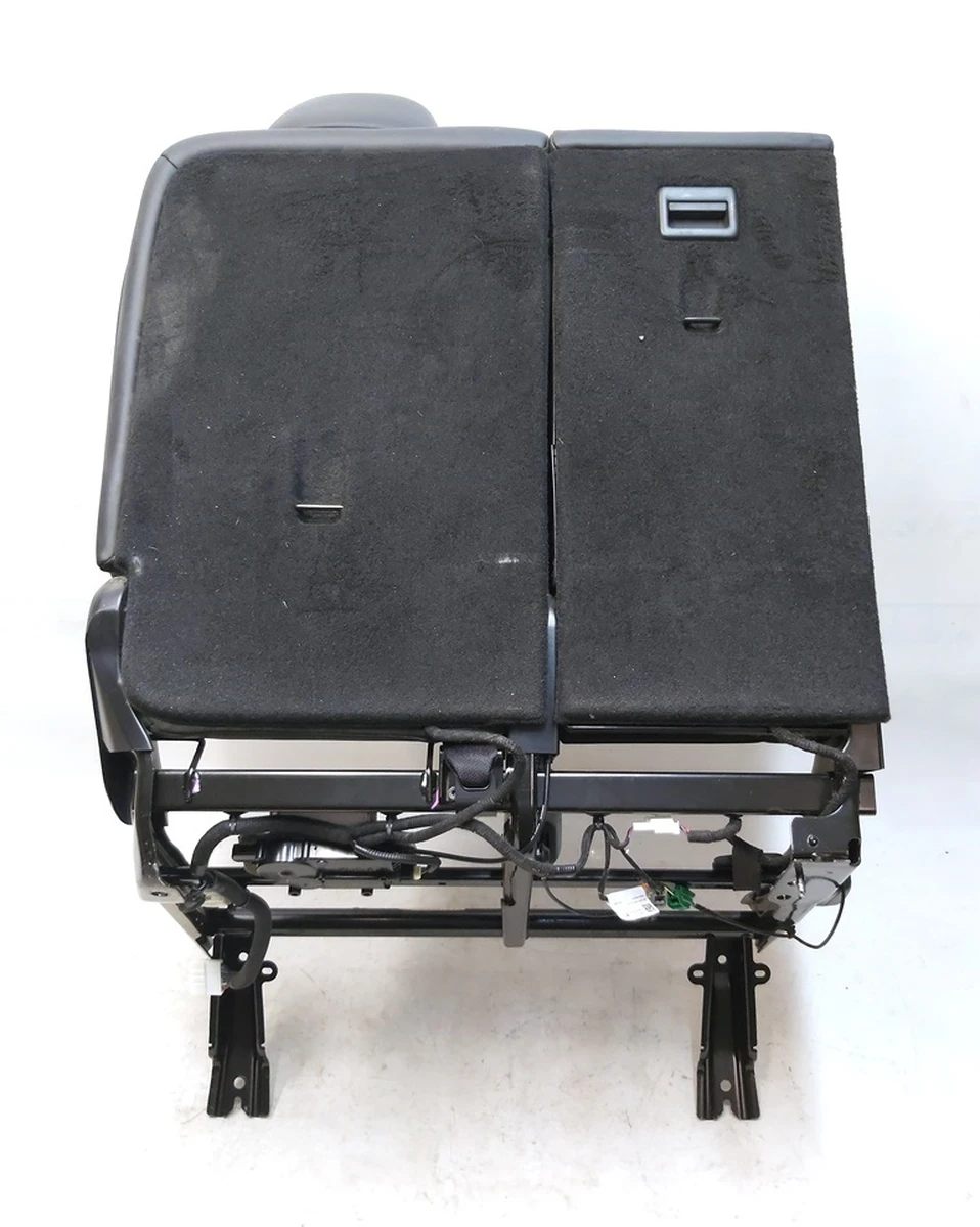 1 Спинка сидіння 2-го ряду подвійна PUR BLK у зборі з підголовниками та центральним підлокітником Tesla Model Y 3907891-01-A