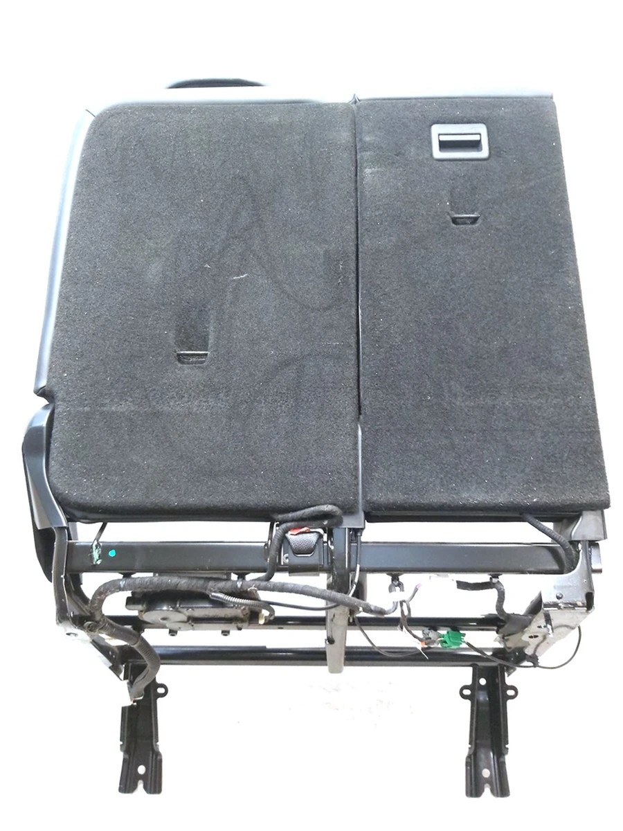 1 Спинка сидіння 2-го ряду подвійна PUR BLK у зборі з центральним підголівником Tesla model Y 3907891-01-A