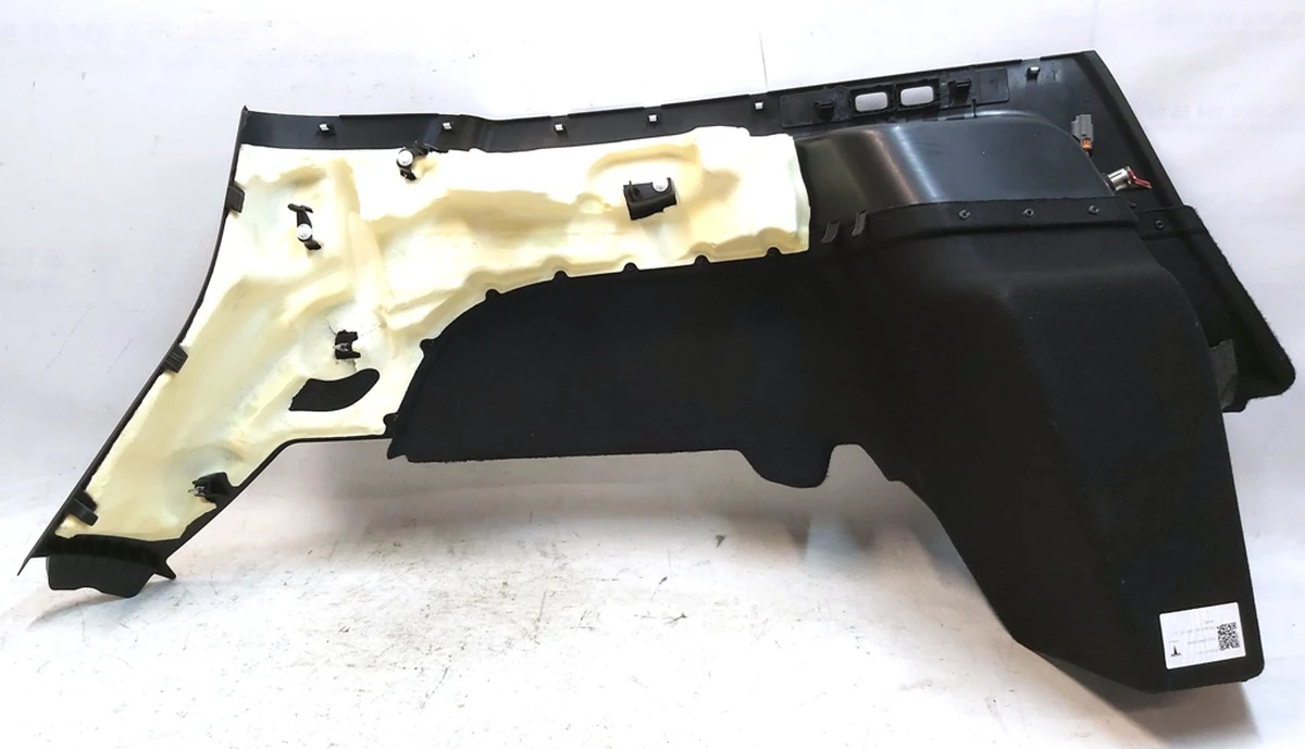 6 End item, trunk side trim Left hand Tesla Model Y 1493076-98-B