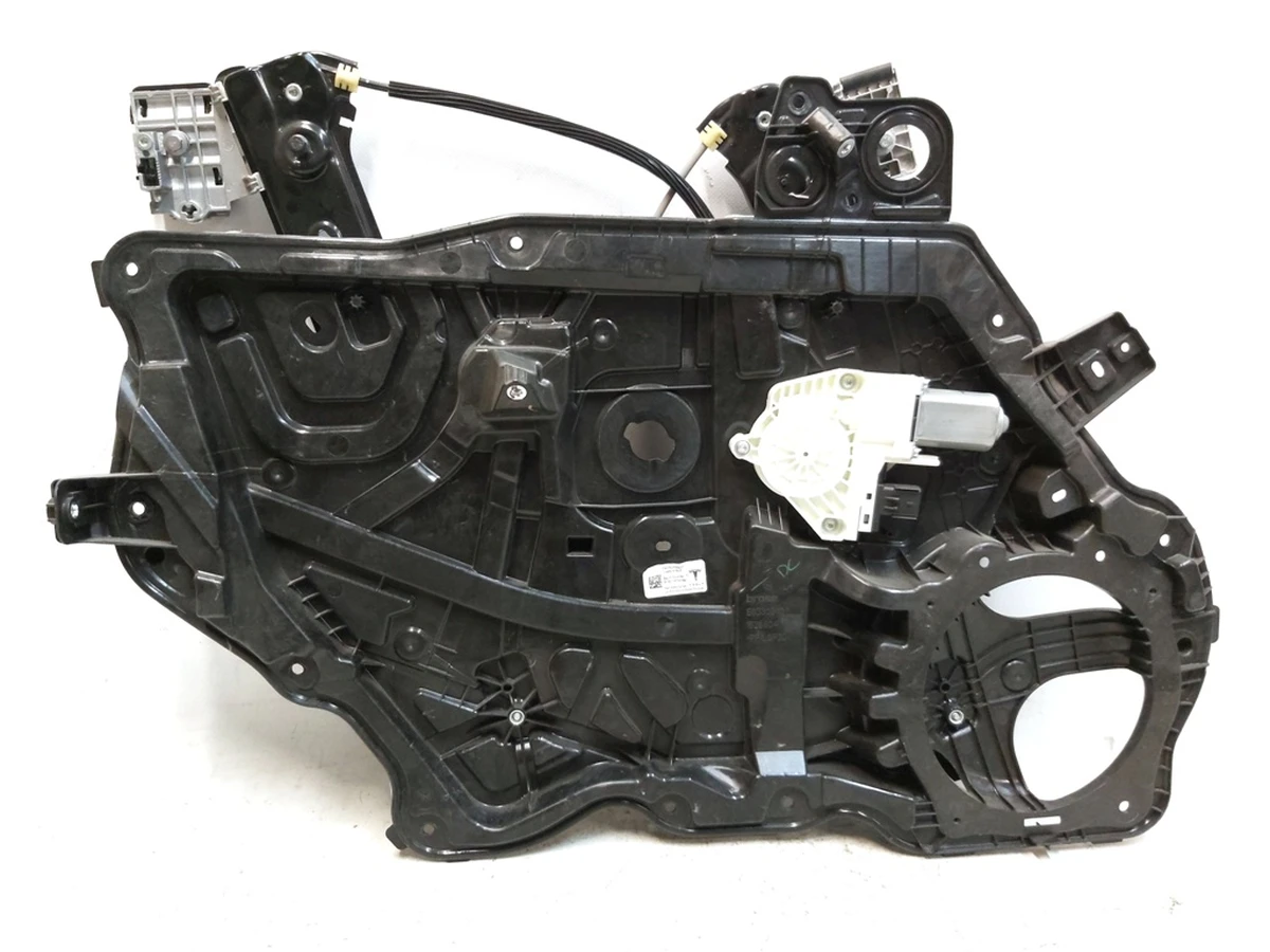 6 Assembly LH Front Door Base Module with Window regulator mechanism - Front door - Left hand Tesla Model Y 1526804-00-C, 1526800-00-F