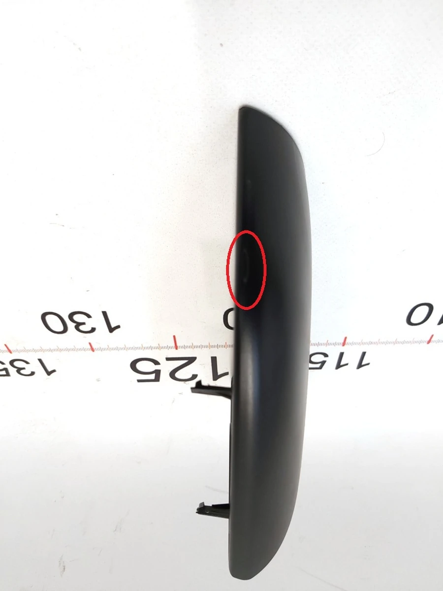 Накладка дзеркала зовнішнього лівого нижня 2529.3025 BLACK із пошкодженням Tesla Model Y 1594111 1495587