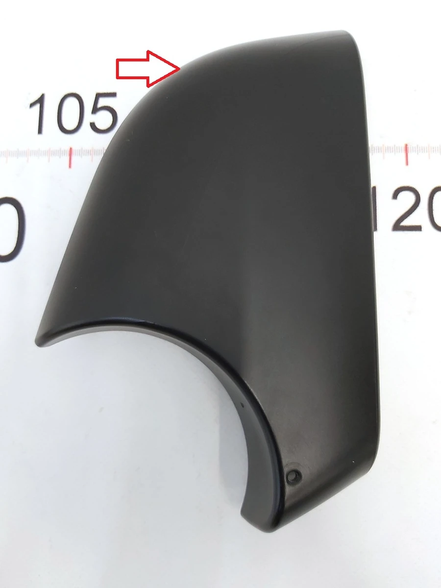 Накладка дзеркала зовнішнього лівого нижня 2529.3025 BLACK із пошкодженням Tesla Model Y 1594111 1495587