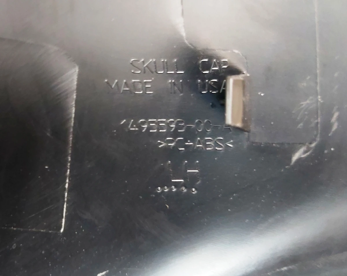 3 Накладка зеркала наружного левого верхняя (скорлупа) DEEP BLUE Tesla model Y 1495593-13-A