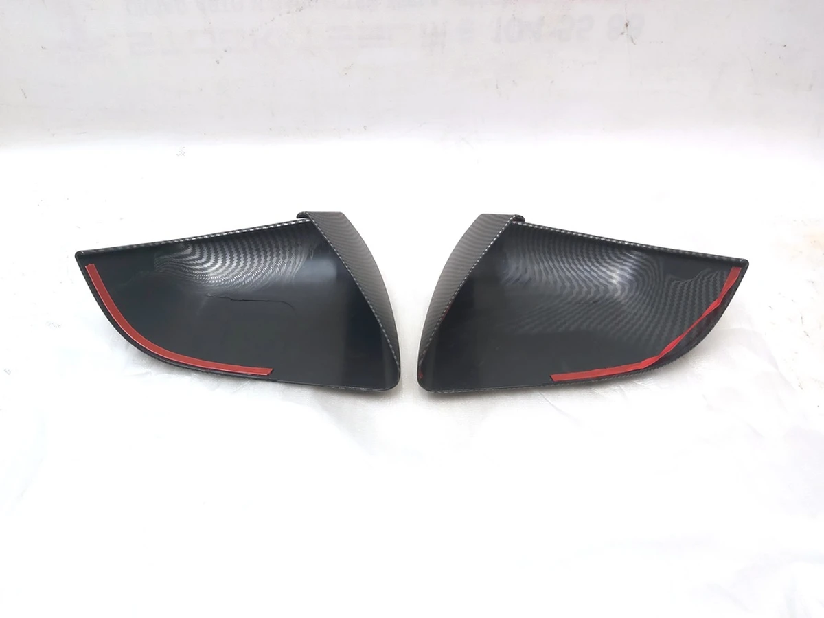 3 Комплект накладок дзеркал зовнішніх на шкаралупу Matte Carbon Fiber Tesla model Y 1495593-1495594