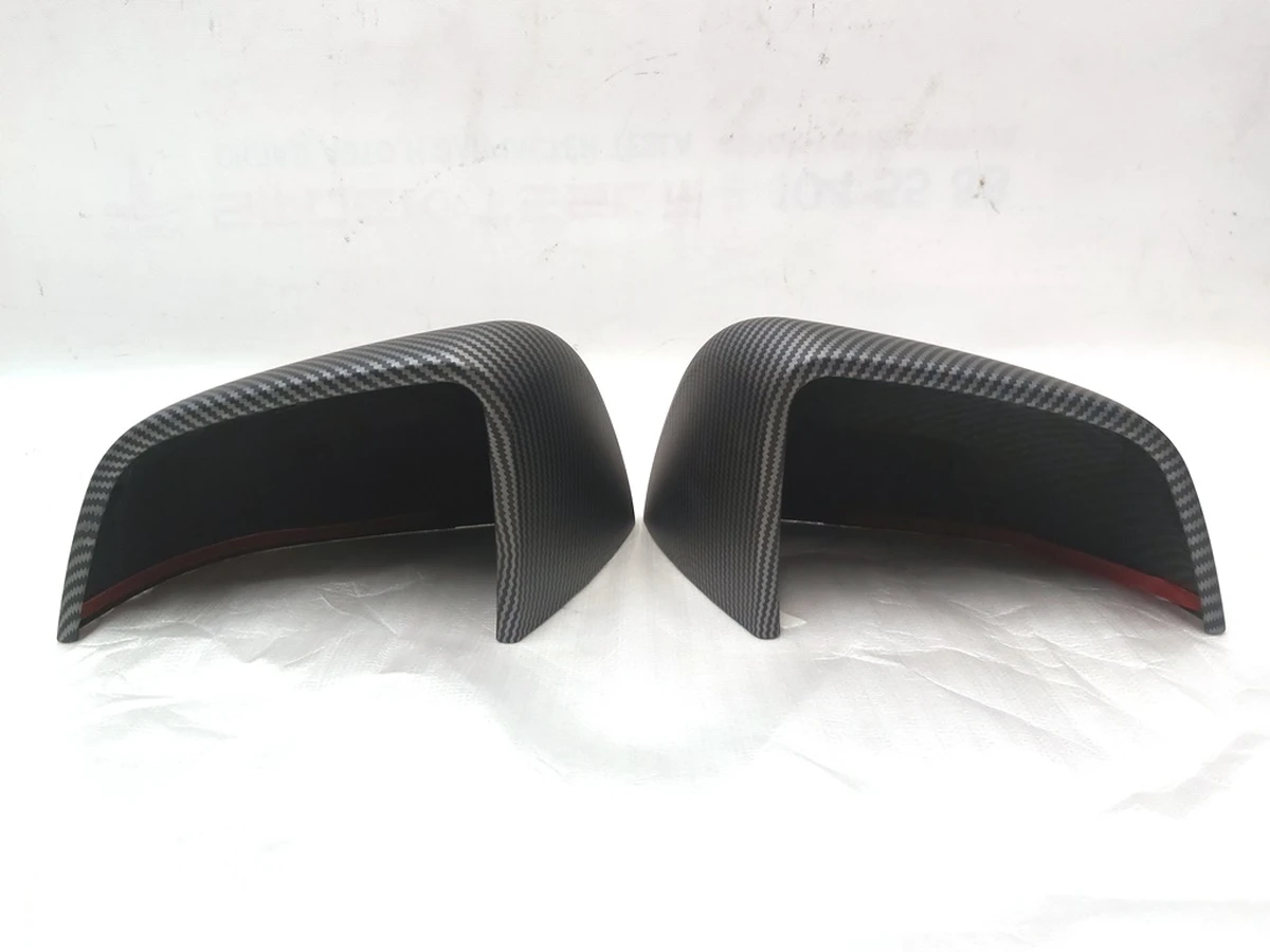 3 Комплект накладок дзеркал зовнішніх на шкаралупу Matte Carbon Fiber Tesla model Y 1495593-1495594