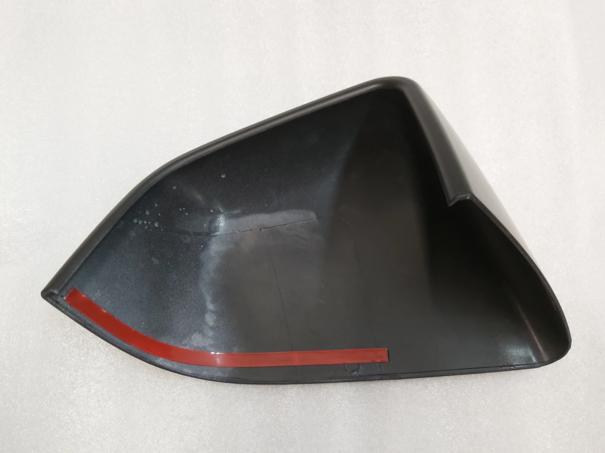 3 Накладка дзеркала зовнішнього лівого верхня (шкаралупа) Matte Black Tesla model Y 1495593-00-A