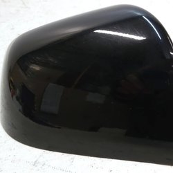 4 Накладка дзеркала зовнішнього правого верхня (шкаралупа) SOLID BLACK із пошкодженням Tesla model Y 1495594-01-A