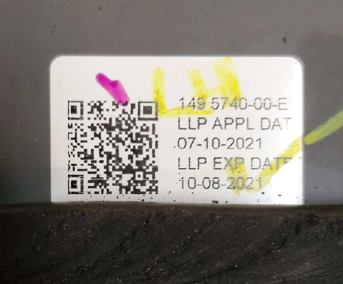 3 Скло крила заднього лівого (кватирка) Tesla Model Y 1495740-00-E