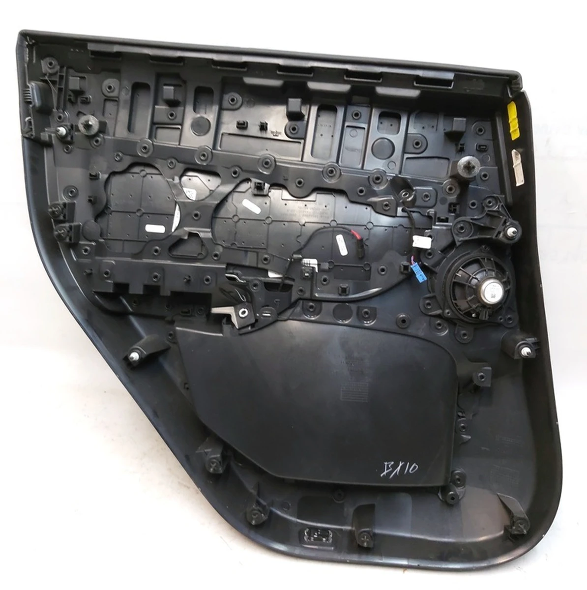 9 DOOR TRIM ASSEMBLY - REAR - RIGHT HAND - LEFT HAND DRIVE (BLACK) Tesla model Y 1497297-91-C