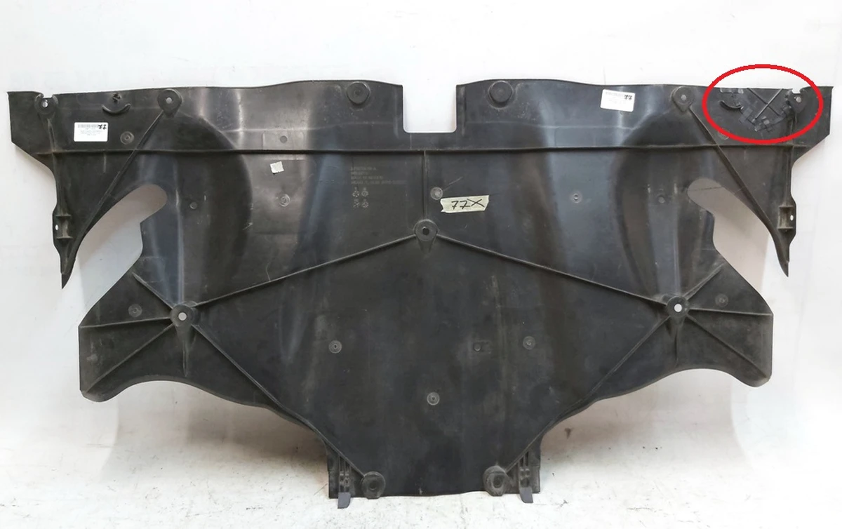 3 Защита заднего подрамника (пластик) Tesla Model 3, Model Y 1498771-00-E