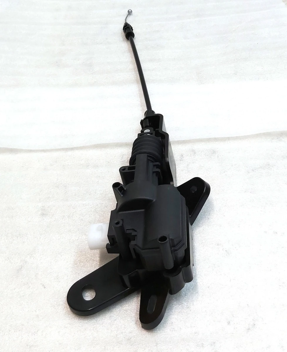 4 Привід замка капота електричний відкриття закриття з тросиком та кронштейном у зборі Tesla model 3, model 3 jan 2024, model Y 1500398-00-D