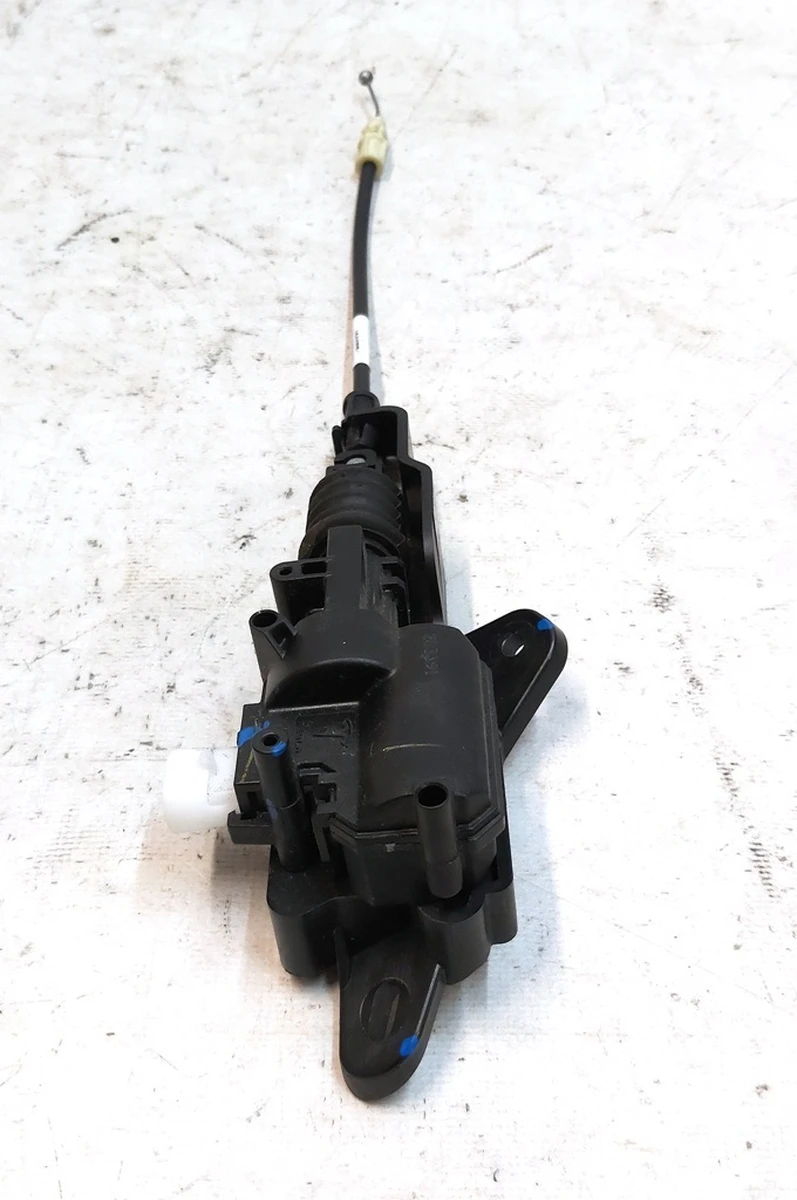 4 Hood latch actuator and cable assembly Tesla Model 3, Model Y 1500398-00-D