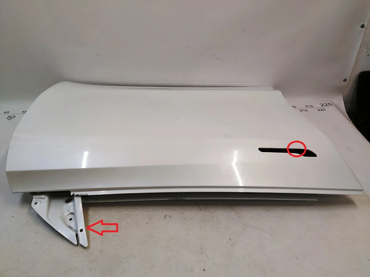 Двері передні права (метал) PPSW з ущільнювачем Tesla Model Y 1501462-11-A