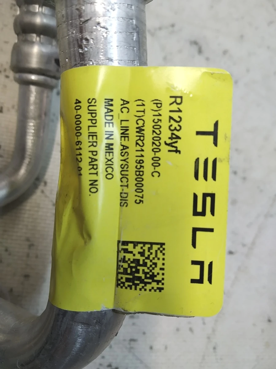 2 Трубопровід кондиціонера R1234yf Tesla Model 3, Model 3 Jan 2024, Model Y, Model Y Feb 2025 1502020-00-C