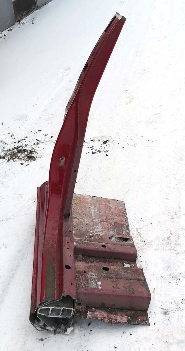 3 Кузовна панель правої стійки B (середньої) без верхньої частини PPMR Tesla model 3 1504888-S0-A