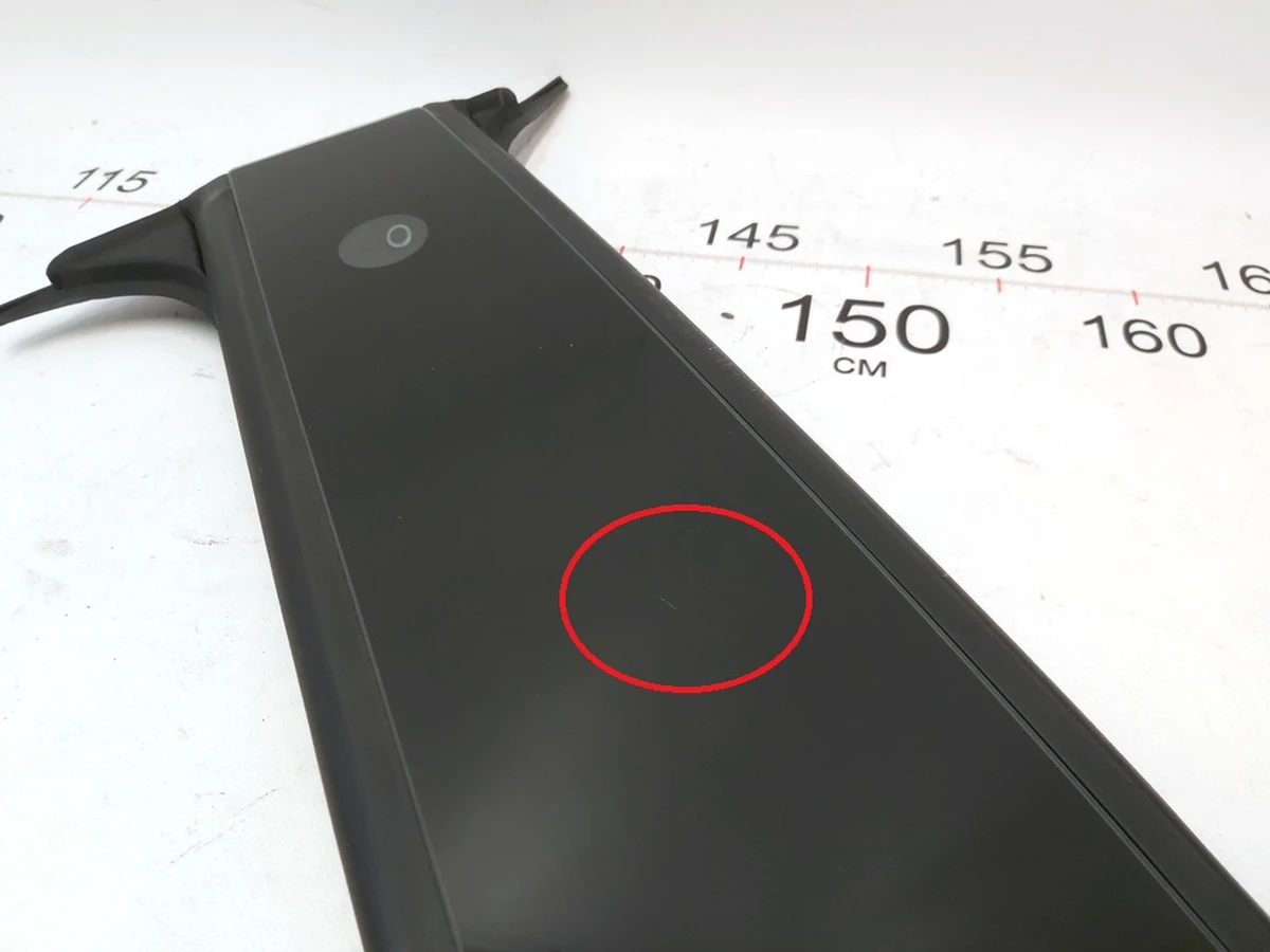 6 Накладка стійки B зовнішня ліва (скло) з камерою Tesla Model Y 1506885-00-H