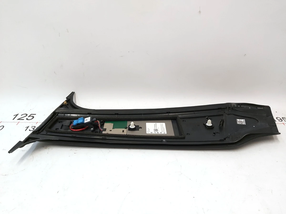 6 Накладка стійки B зовнішня ліва (скло) з камерою Tesla Model Y 1506885-00-H