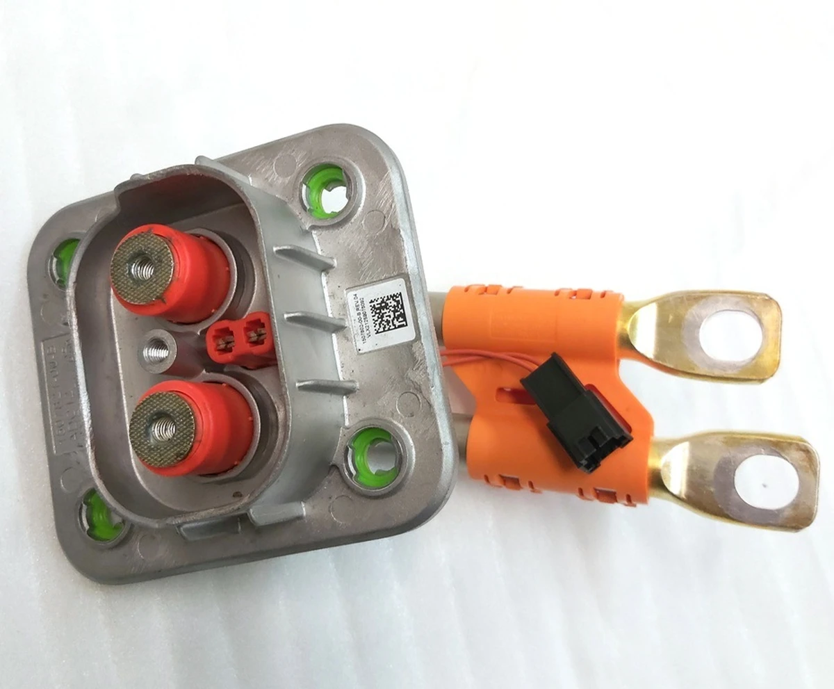 Роз'єм високовольтний порту зарядки основної батареї HVCON HDR 2P 600V HVIL BB REV04 Tesla model 3, model Y 1507802-00-B