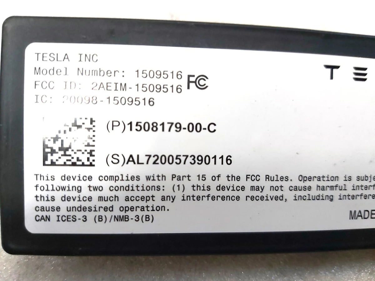 4 Блок Bluetooth Tesla Model Y 1508179-00-F