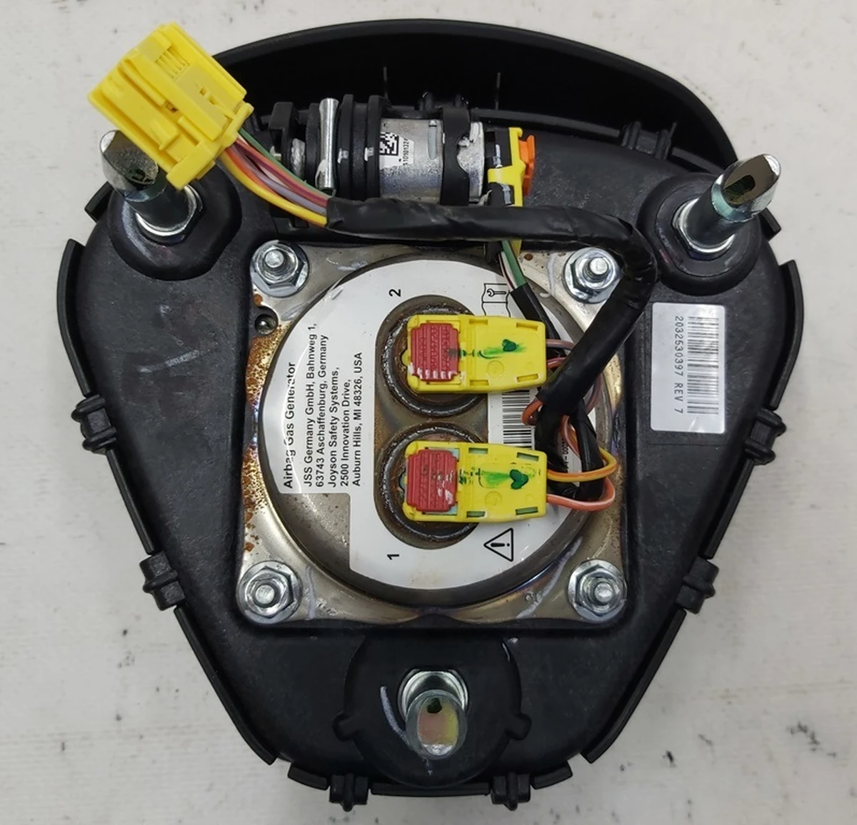 1 Подушка безпеки водія в зборі Tesla Model 3, Model Y 1508347-00-C