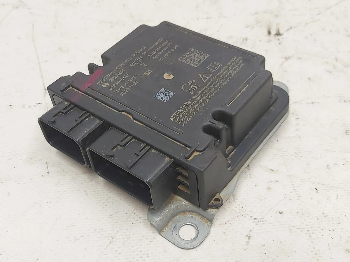 1 Блок AIRBAG AIRBAG Tesla Model S Feb 2021, Model S June 2025, Model X Mar 2021, Model X June 2025, Model 3, Model 3 Jan 2024, Model Y, Model Y Feb 2025 1512876-00-B