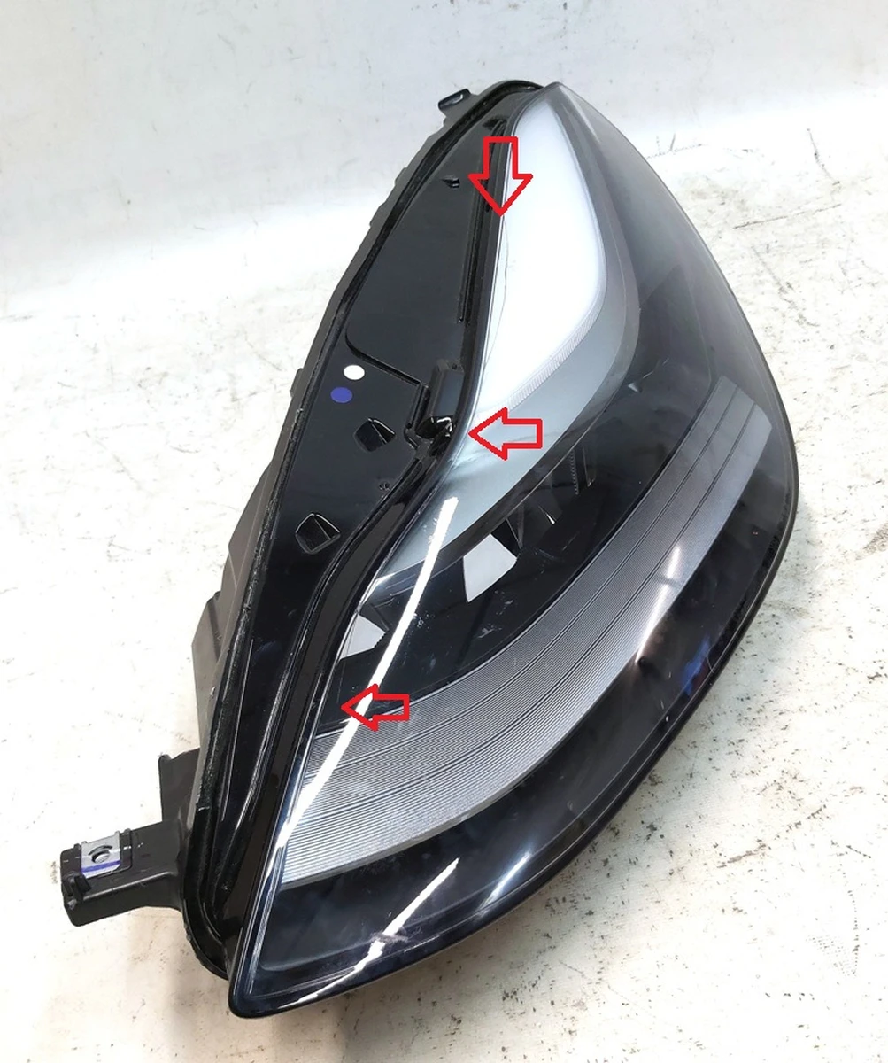 1 Фара головна ліва UP LEVEL (USA) з пошкодженням, не працює Tesla model 3, model Y 1514952-00-E