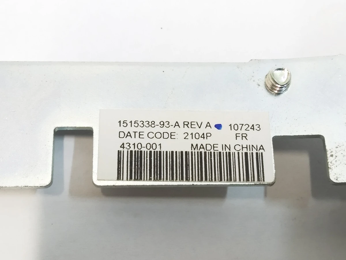 10 Кронштейн гачка гардеробного з підсвічуванням лівий Tesla model Y 1515338-97-B